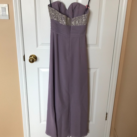 SORELLA VITA Bridesmaid Gowns Lilac Lace Size 4&6 - Picture 5 of 8